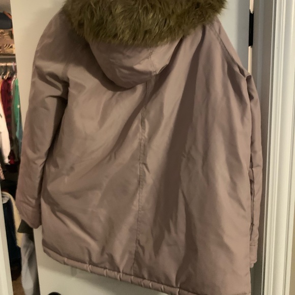 Old Navy light pink winter coat - Picture 2 of 6